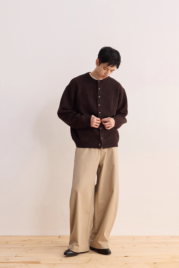 クルーネックカーディガンの商品画像