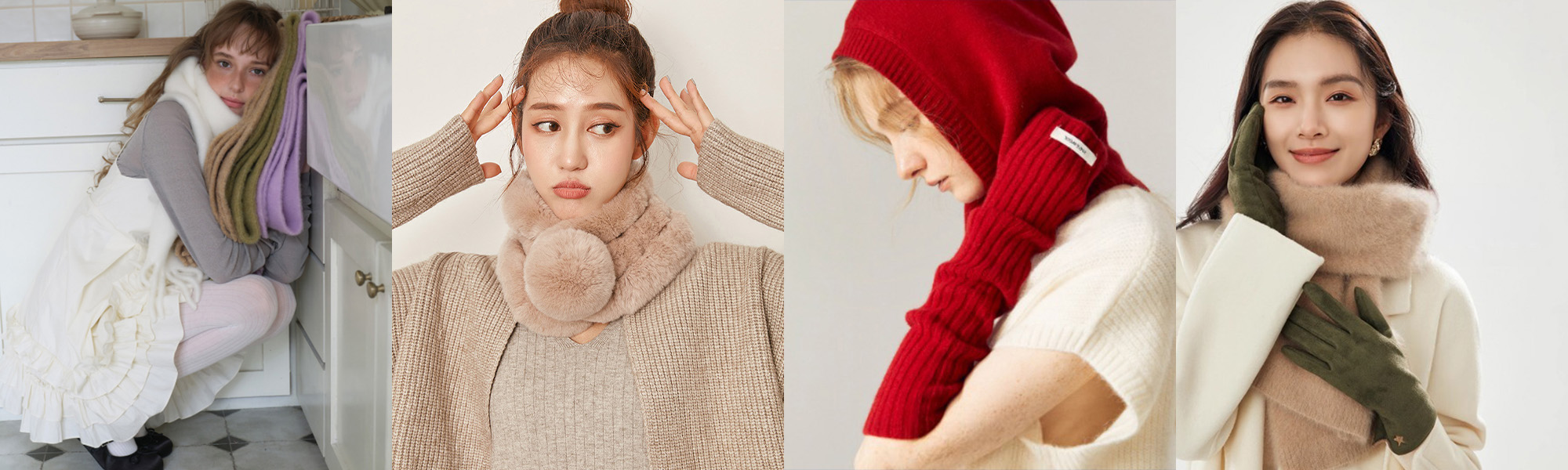2025年冬小物トレンド商品のイメージ画像