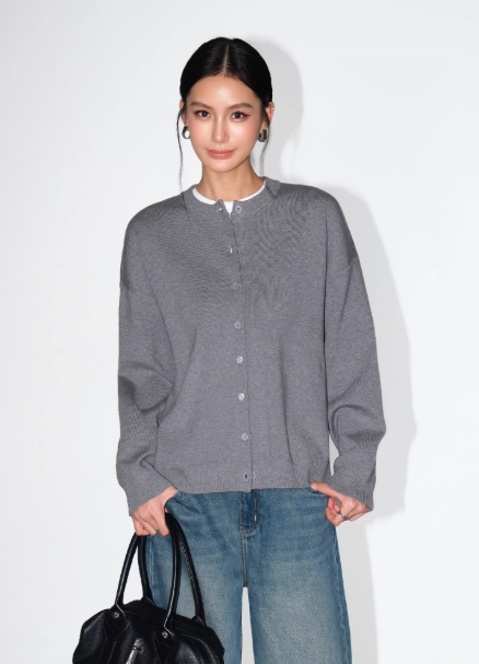 汎用性の高いニットカーディガンの商品画像