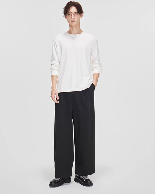 ワイドストレートスラック商品画像