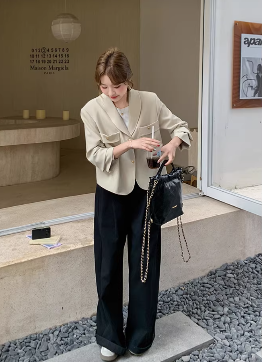 ショート丈テーラードジャケット商品画像