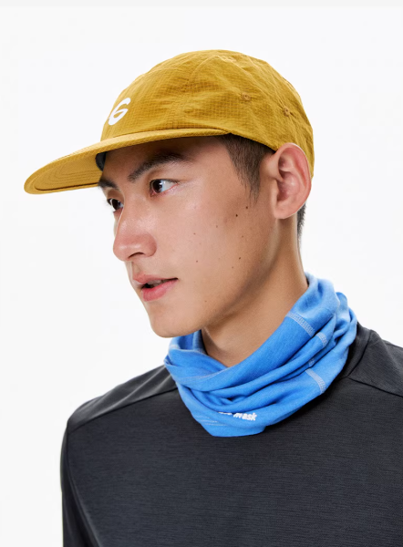 マスタード速乾キャップコーディネート例